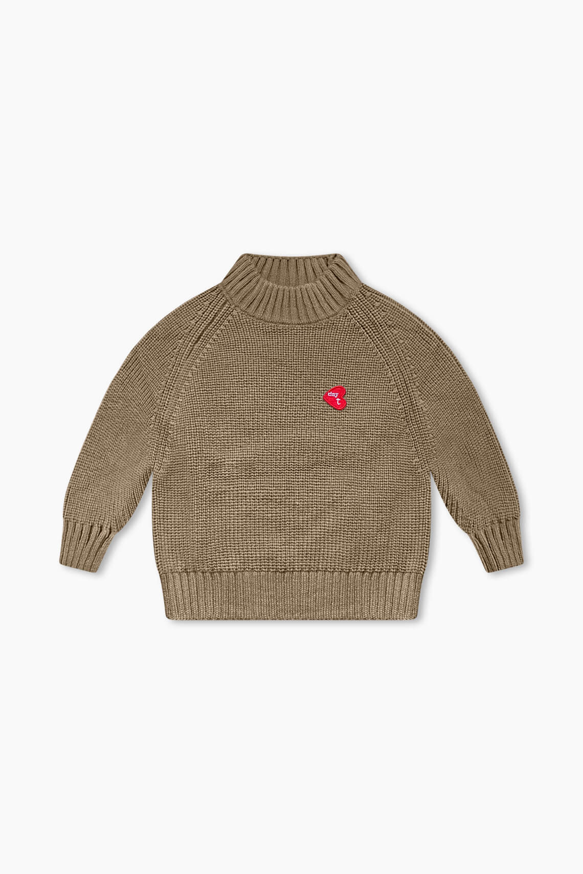 Knit Mockneck - Cinnamon