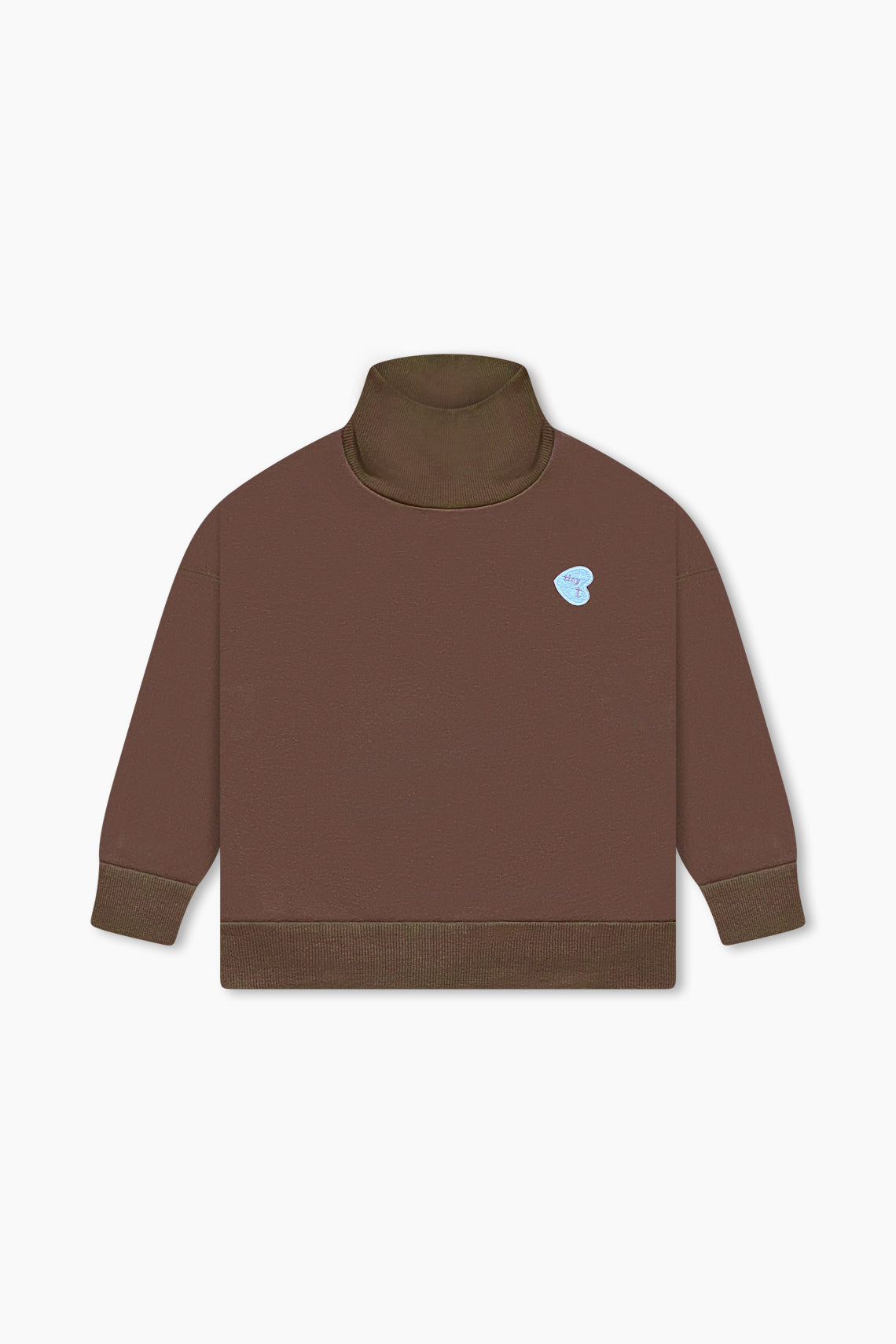 Mockneck Jumper - Walnut