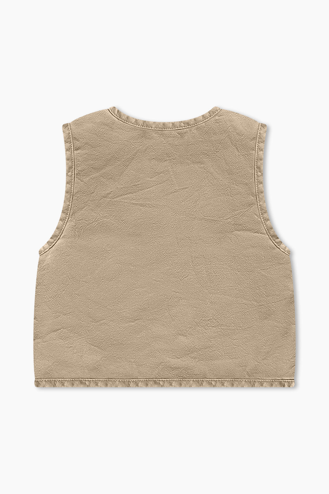 Padded Vest - Sand