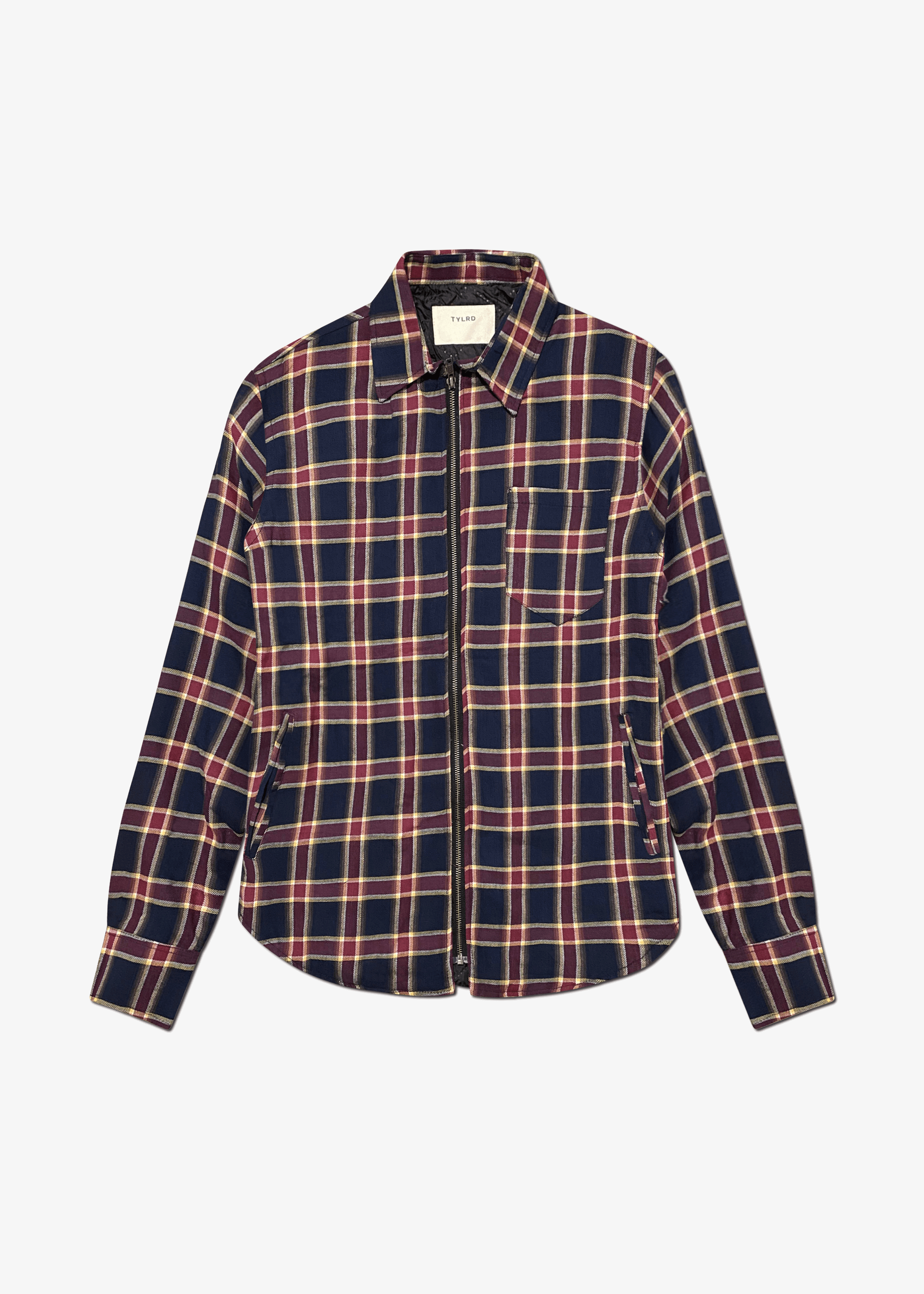 TY03 / Plaid Zip Shirt