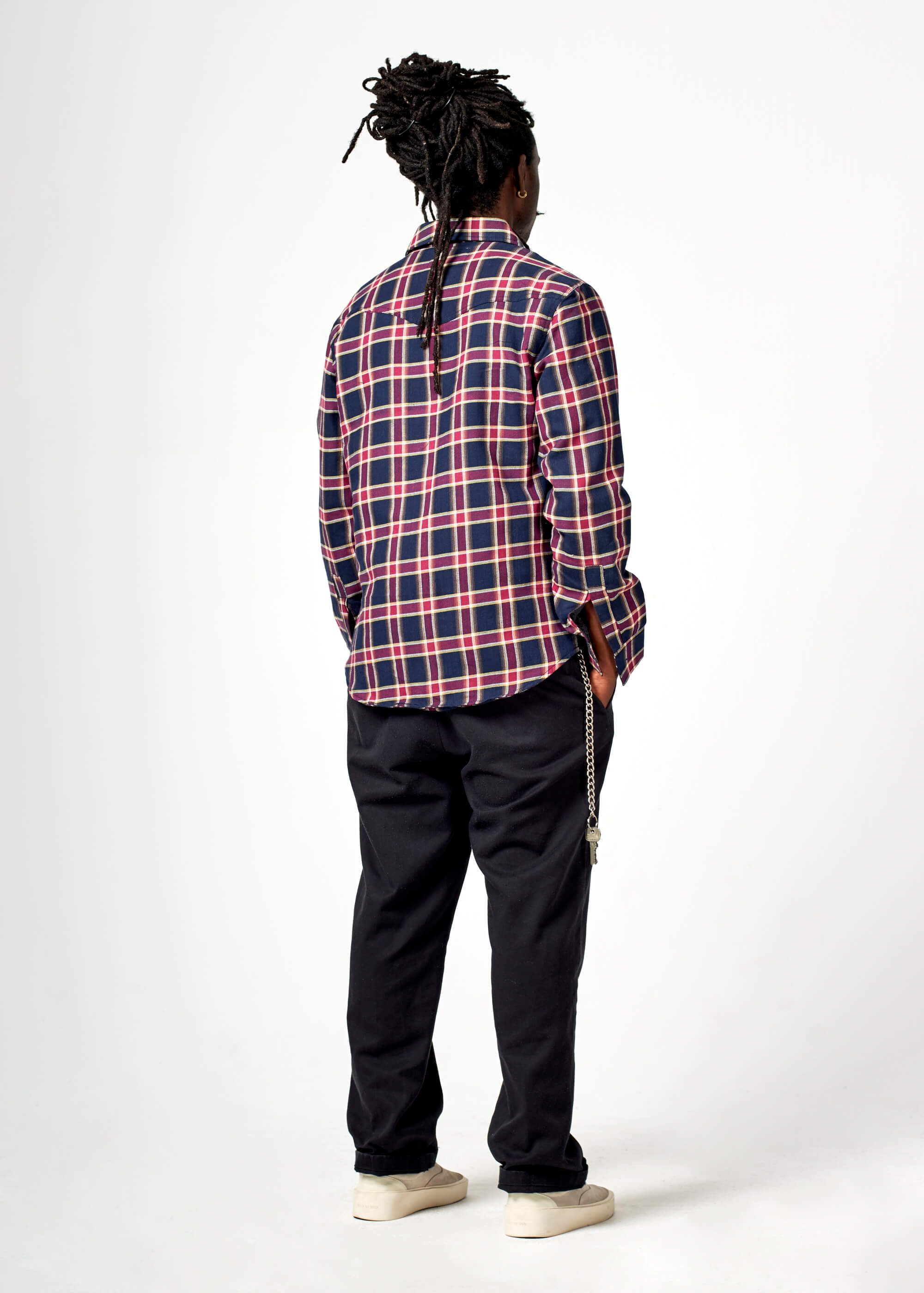 TY03 / Plaid Zip Shirt