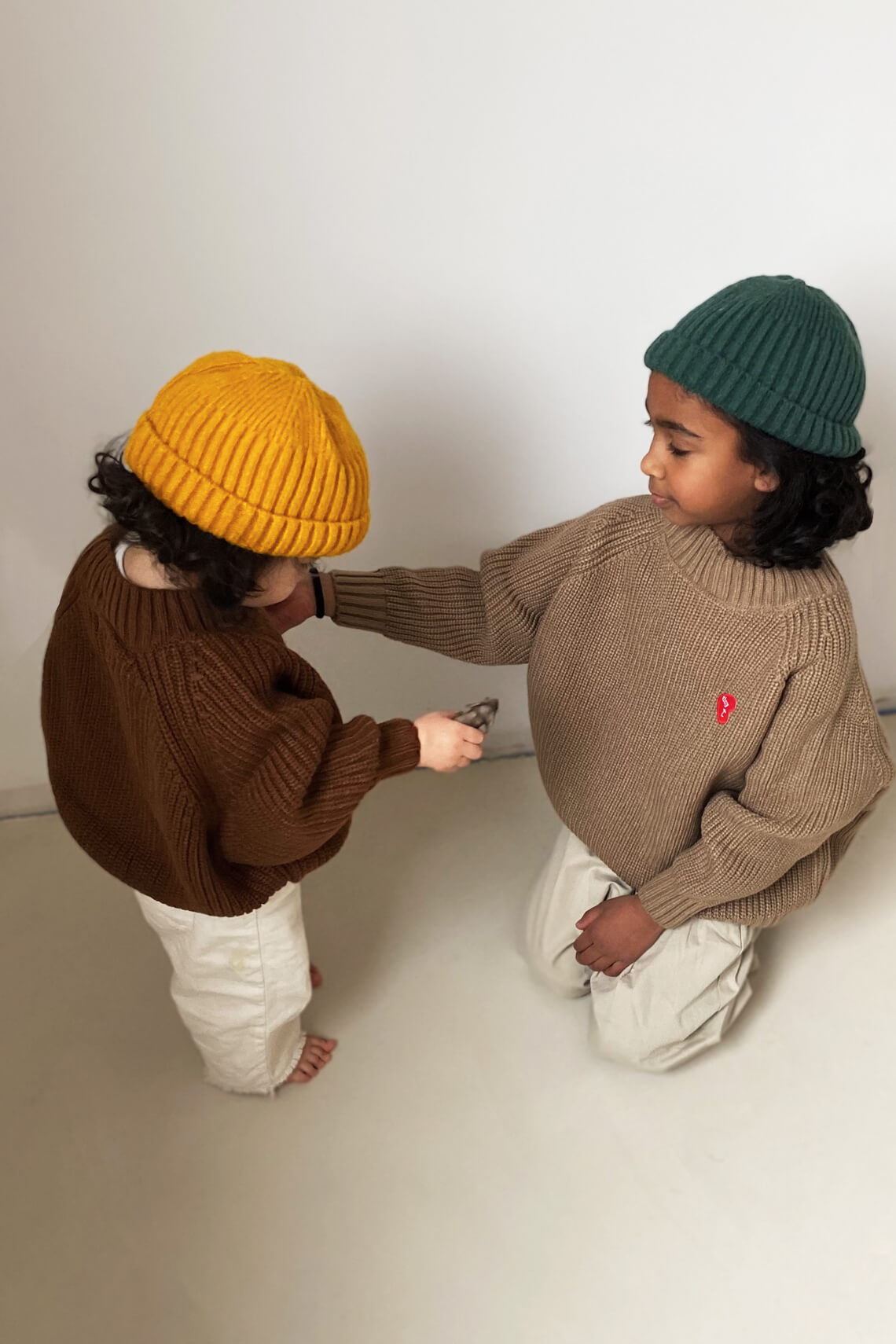 Knit Mockneck - Cinnamon