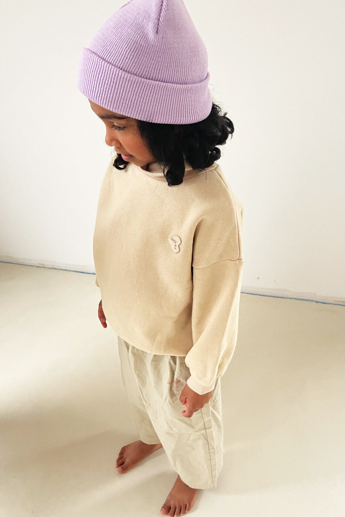 Mockneck Jumper - Ivory